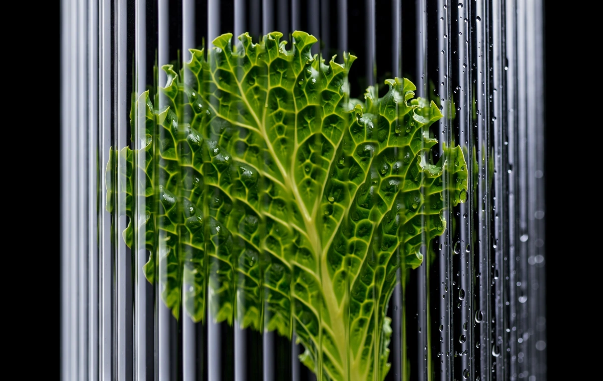 Botanische Struktur im Detail